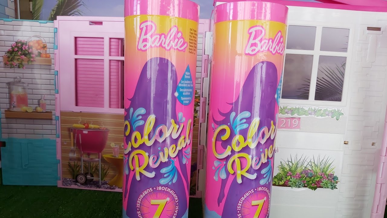 Barbie Color Reveal Renk Değiştiren Sürpriz Bebekler Kutu Açılımı #unboxing
