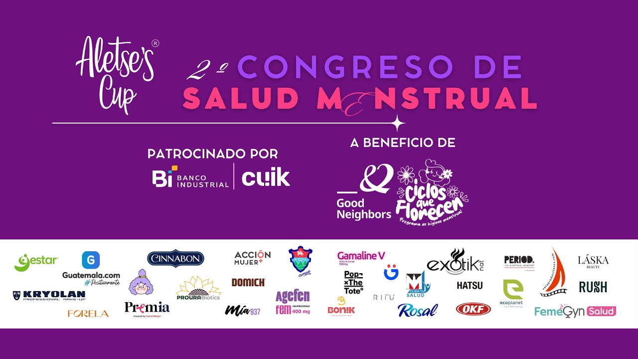 Introducción al 2do Congreso de Salud Menstrual Guatemala 2025