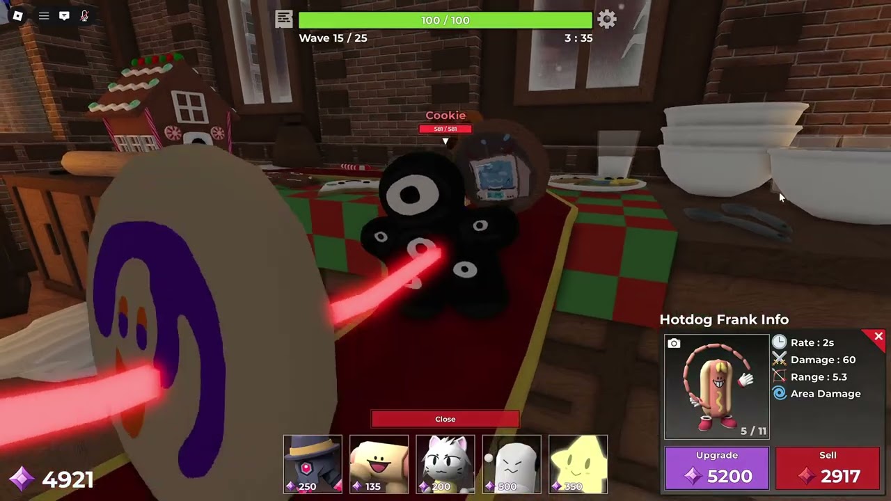 Cookie Chaos Tower Heroes Weekly Challenge