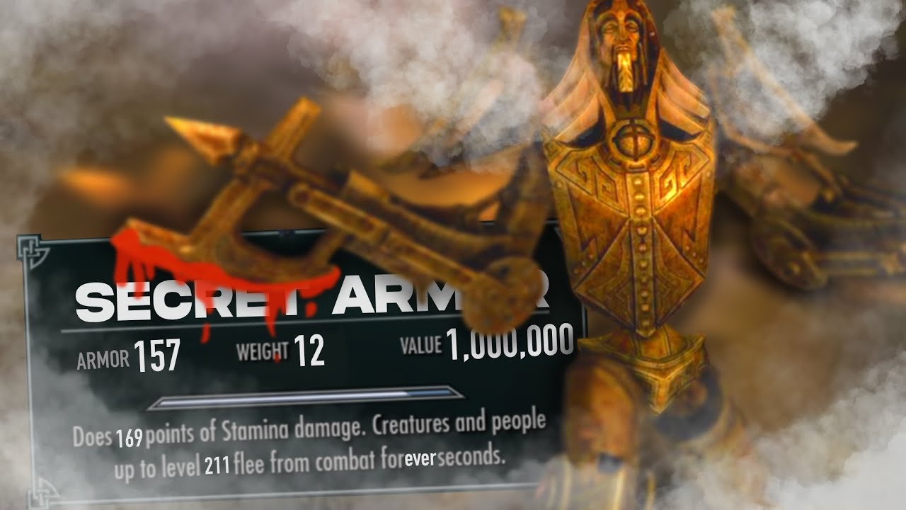 3 SECRET Pieces of Armor... the LAST ONE will SHOCK YOU!!