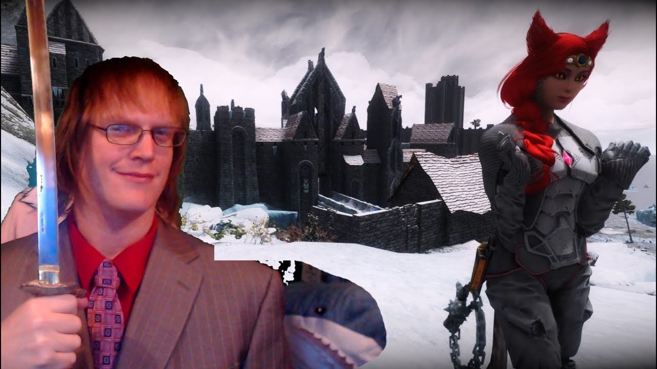 Relaxing and playing Skyrim as an Ohmes-Raht Khajiit