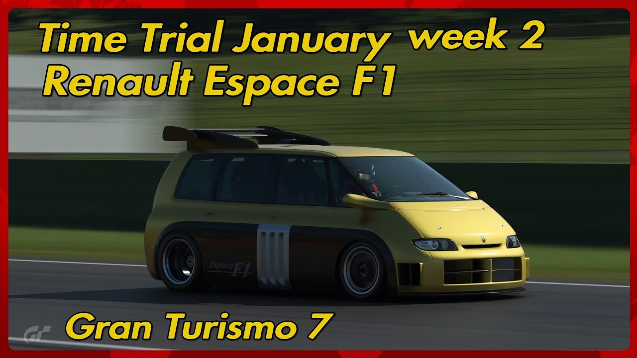 Time Trial Espace F1 January week 2