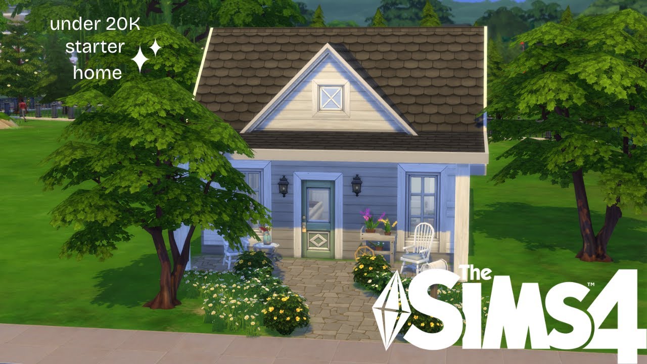Cozy Starter Home Under §20k | The Sims 4 Speed Build
