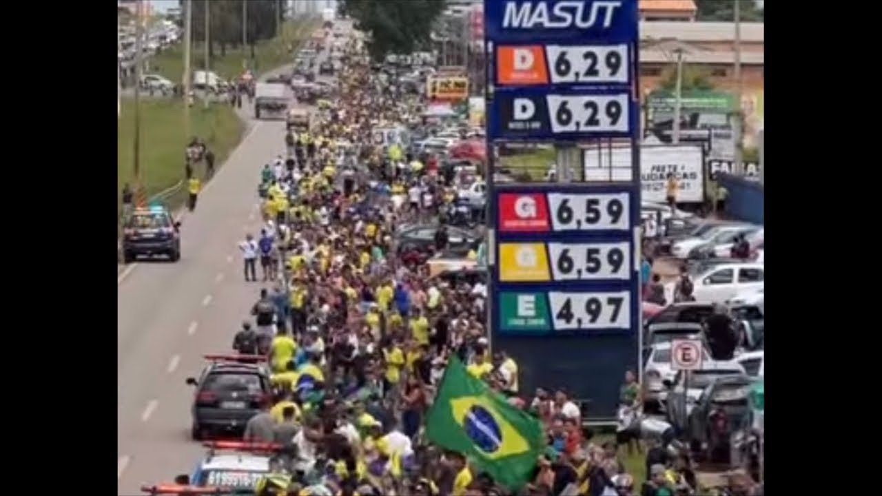 Marcha para Bras&iacute;lia com Nikolas