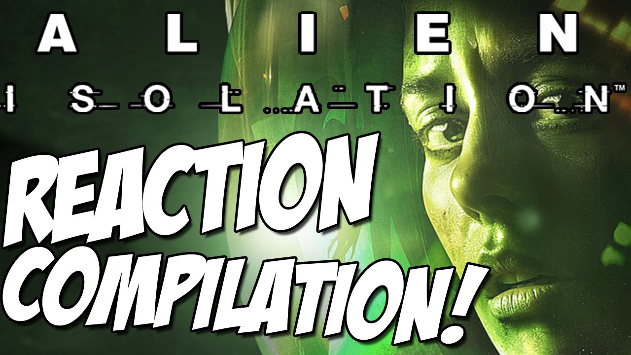 Alien: Isolation Horror Reaction Compilation! - fxgamerofficial