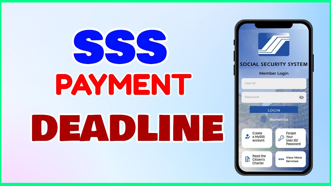 SSS Deadline Payment: Kailan ang Deadline SSS Contribution? SSS Payment Due date Voluntary OFW
