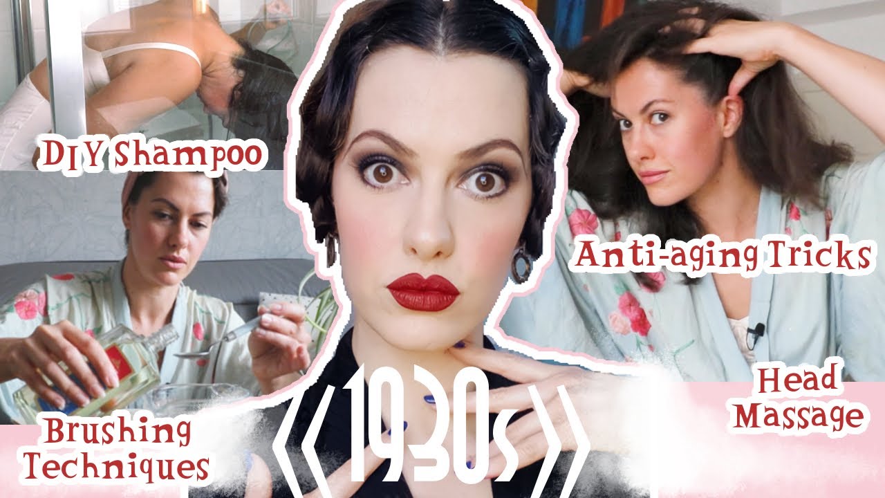 Following A 1930s Hair Care Routine | VINTAGE TIPS & TRICKS