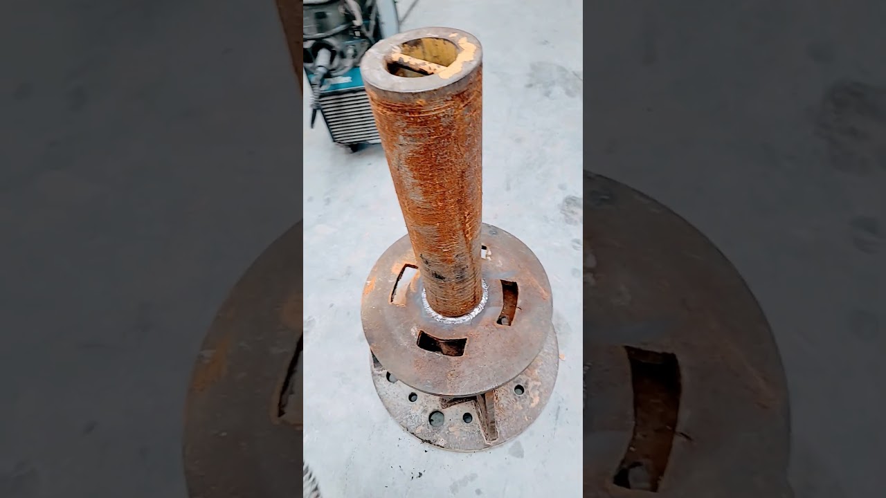 Re-sinking a pipe for the oilfield  and having it machined afterwards