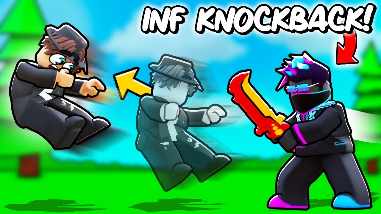 The DEVS gave us INFINITE KNOCKBACK In Roblox BedWars!
