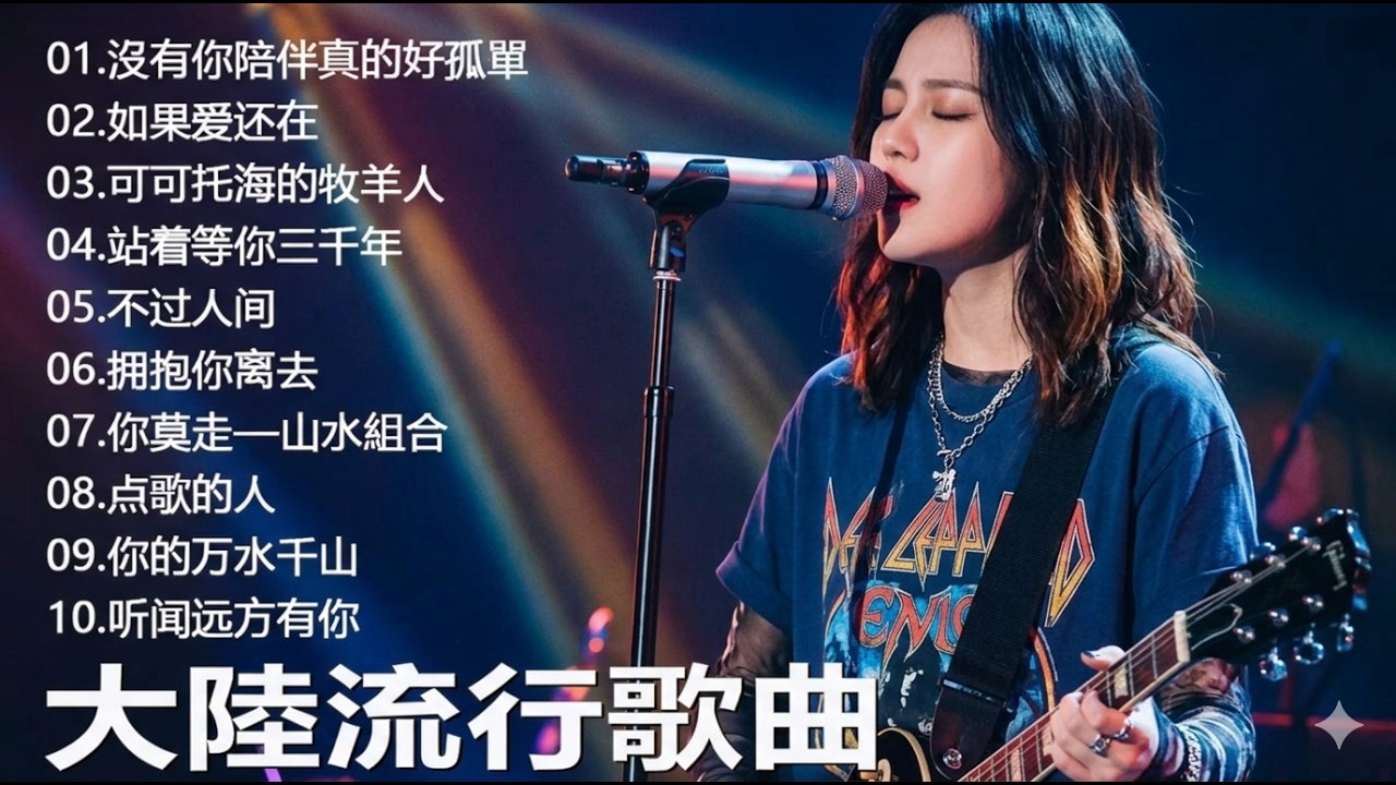 大陸流行歌曲🎈🎈【無廣告】2025最新歌曲 2025好听的流行歌🎗️華語流行串燒精選抒情歌 🎗️Top Chinese Songs 2026 by 7K - 94 Playlist