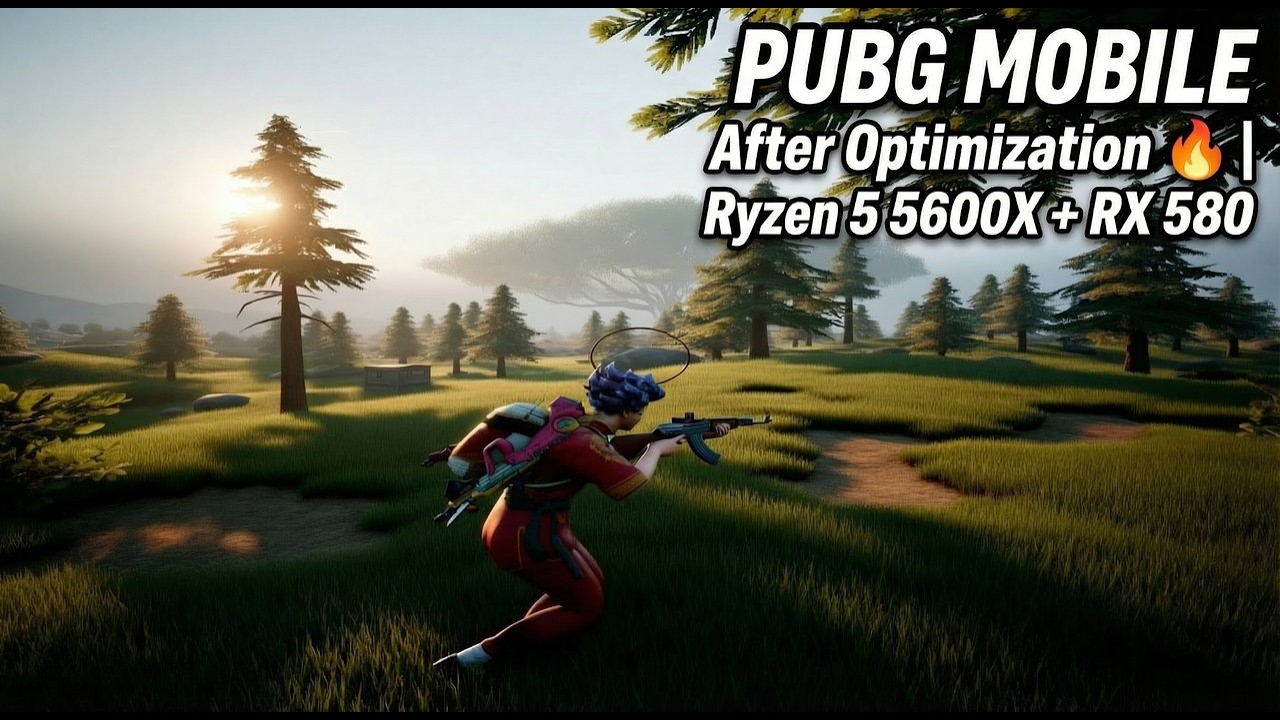 PUBG Mobile After Optimization 🔥 | Ryzen 5 5600X + RX 580 |  HDR+120 FPS