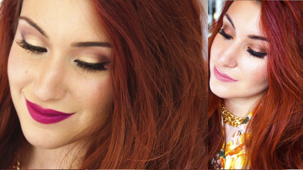 TUTORIEL : 2 Make-up aux tons chauds /  2 warm toned make up