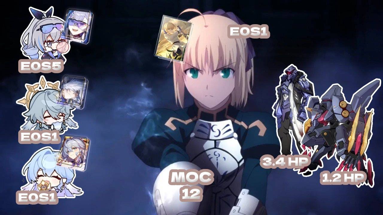 3.4 [V1] | How much work does Buffed Silver Wolf with Saber? | Svarog MoC 12