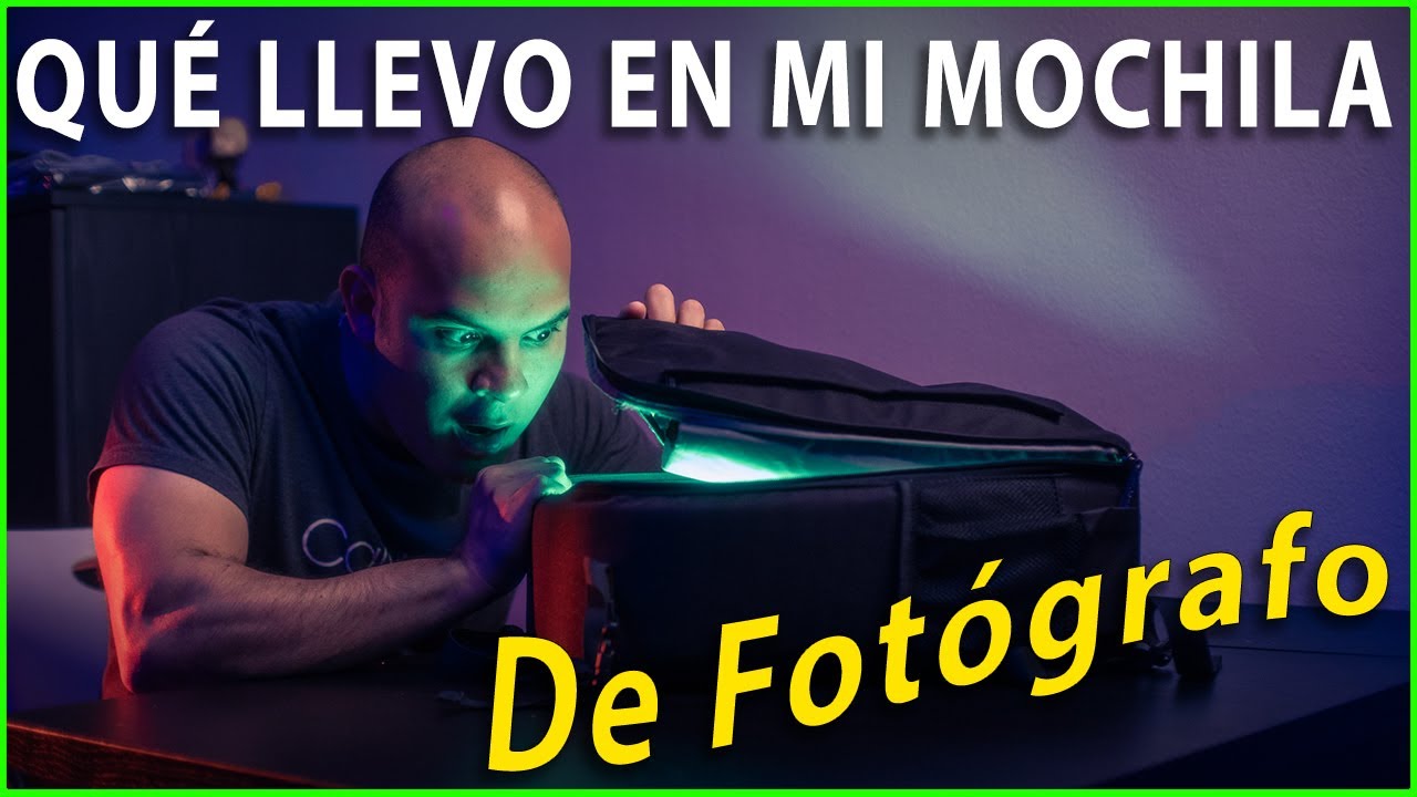 ¡Mi MALETA de FOTÓGRAFO 2024! Todo lo que llevo para mis SESIONES
