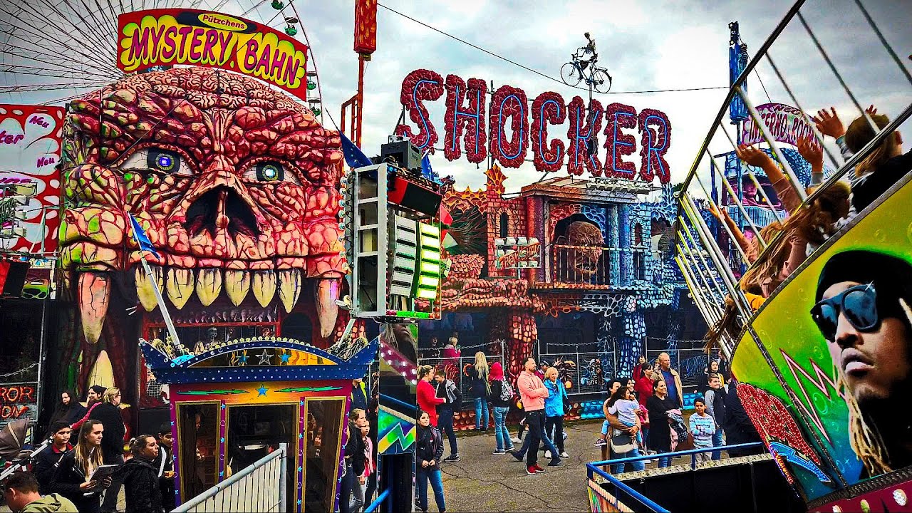 Rückblick Clip - Geisterbahn SHOCKER (Scary House / Ghost Train) Pützchens Markt