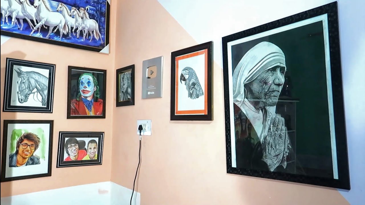 Artworks on my Wall 😍 Sourav Joshi Arts