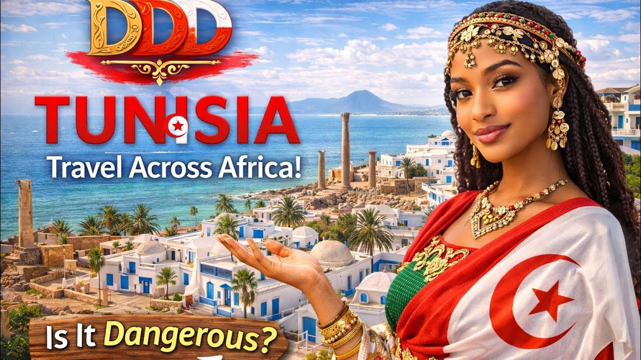 🇹🇳 Tunisia Discover: Carthage, Sahara Desert & Mediterranean Beauty | 4K Documentary