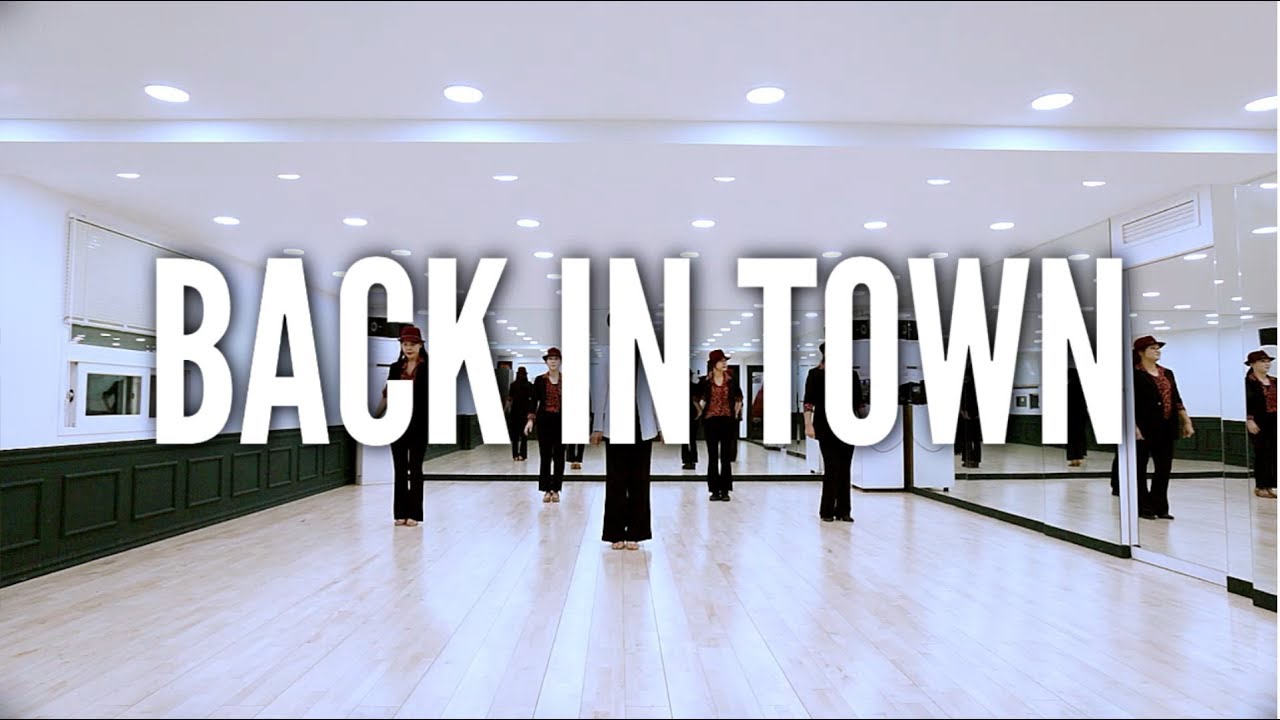 Back In Town - Line Dance