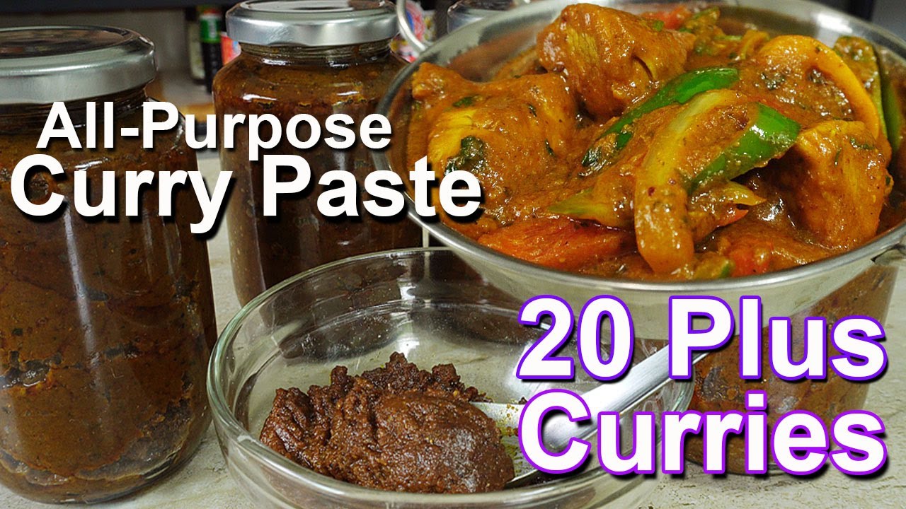 Madras Spice Paste Quick easy Indian curry paste - Madras Type Paste similar to well-known company