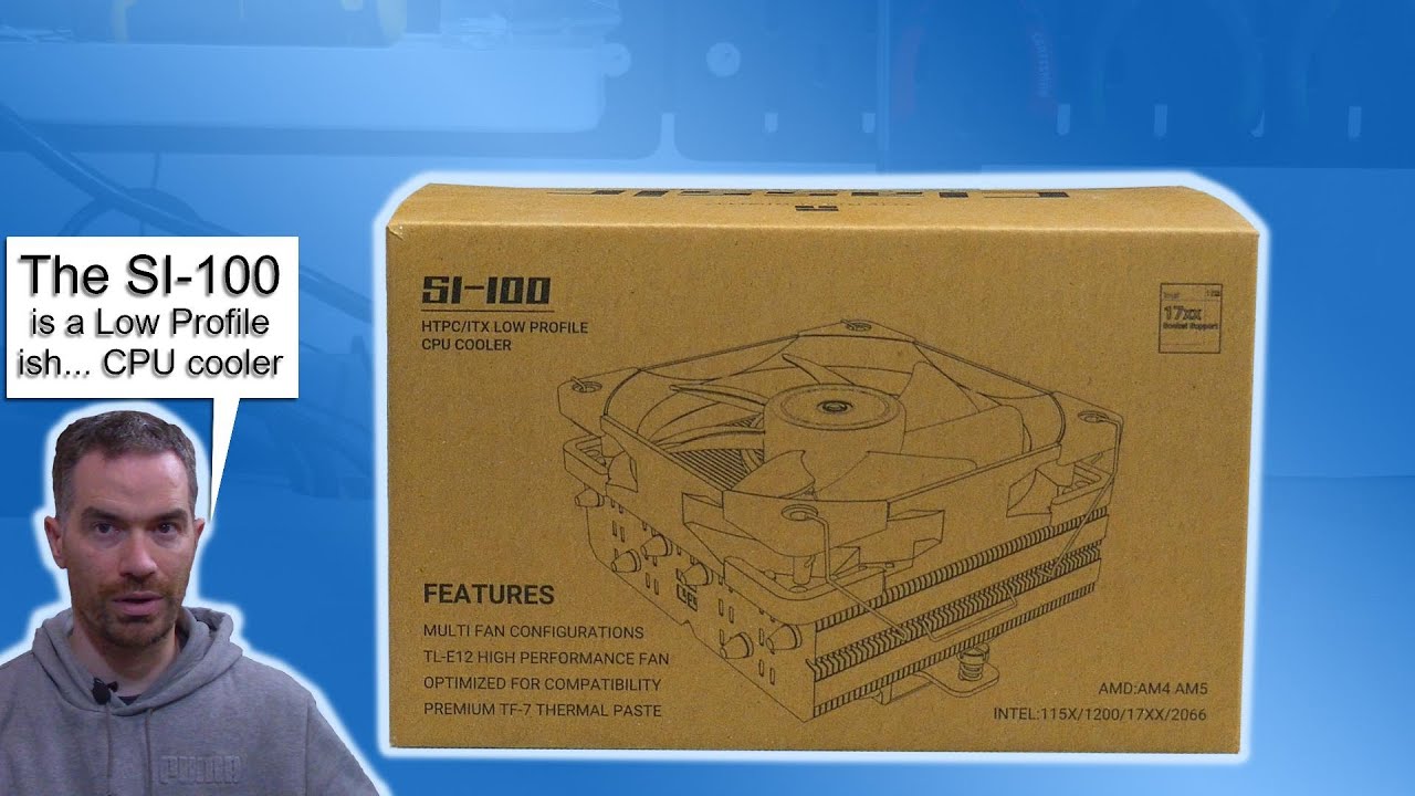 Низкопрофильный процессорный кулер ThermalRight SI 100