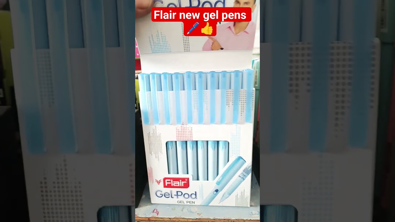 flair new gel pen 🖊️👍 