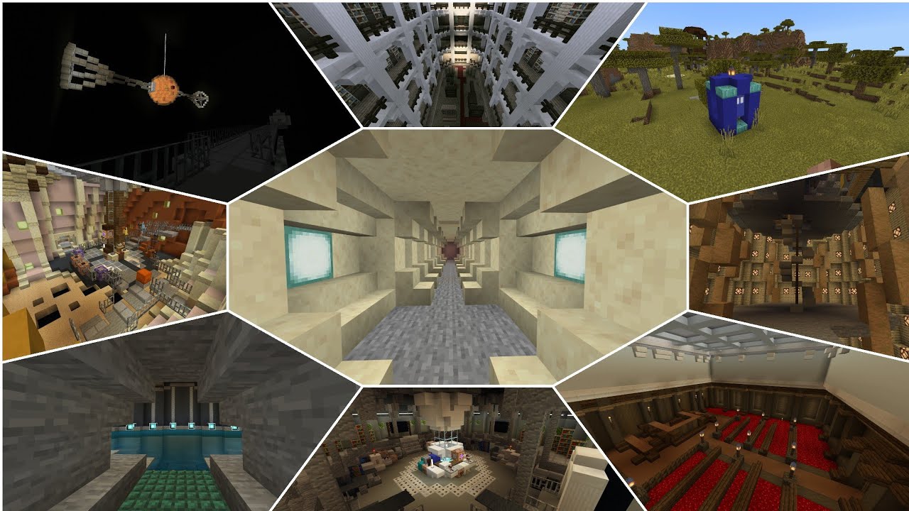 Minecraft Working Tardis: Bedrock Edition