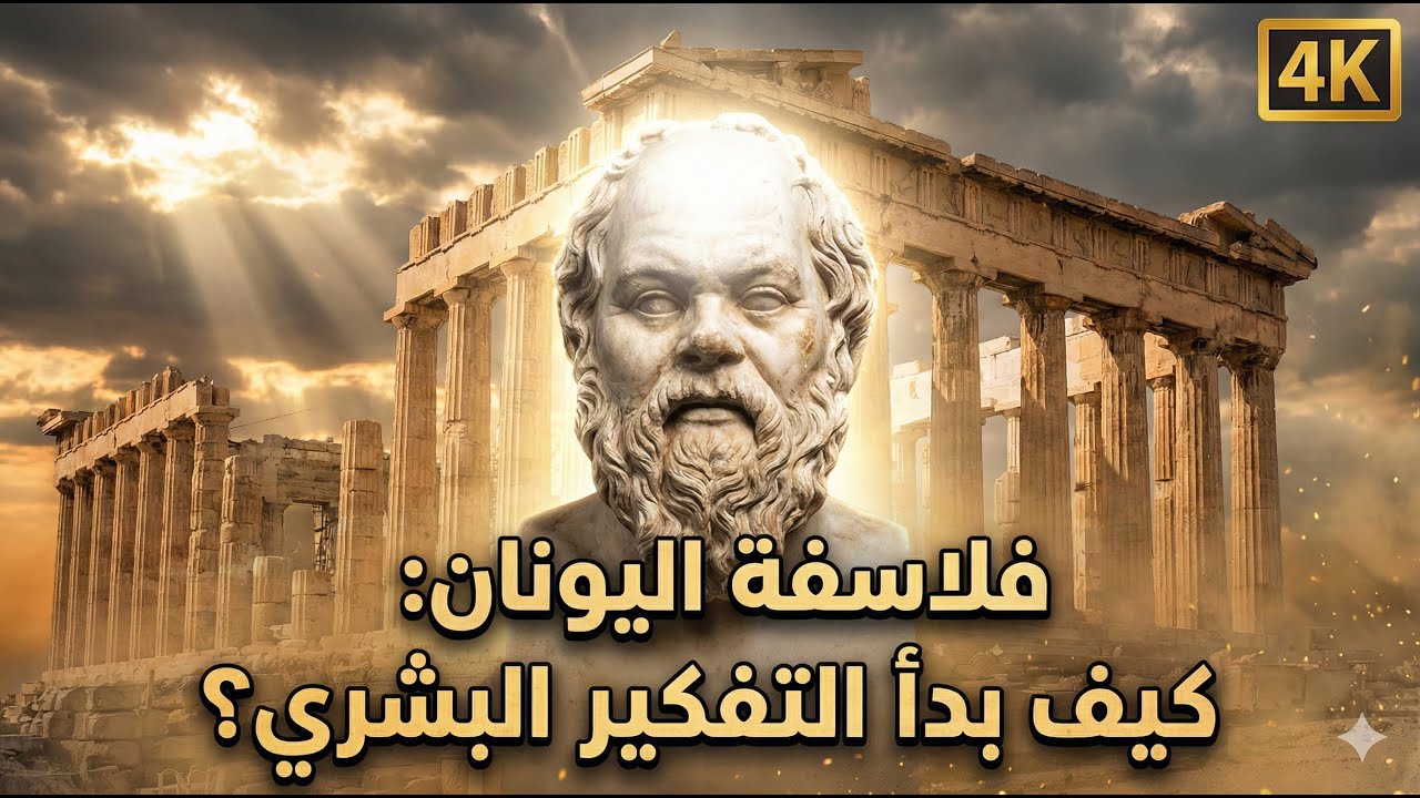 الفلسفة اليونانية: مهد الفكر الإنساني 🏛️⚖️