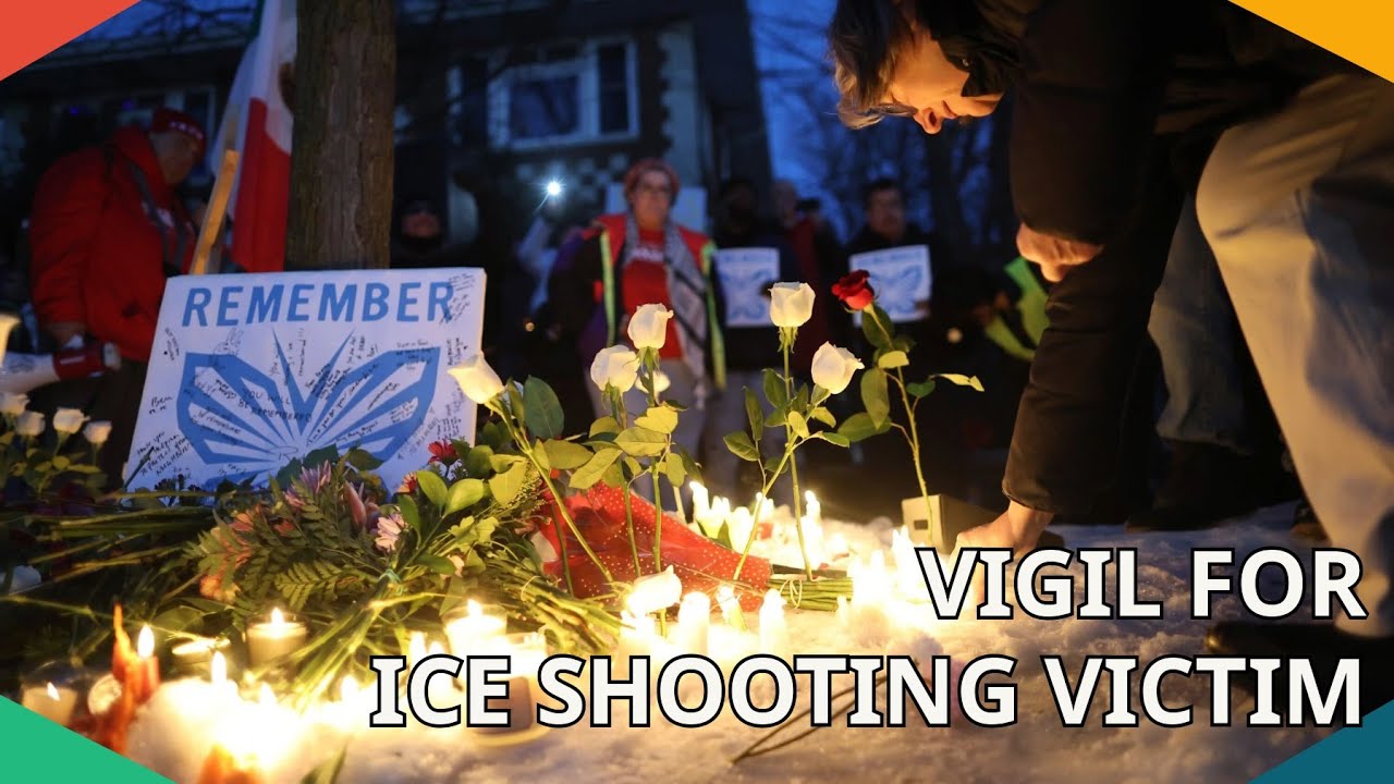 Vigil held for woman killed by ICE agent in south Minneapolis