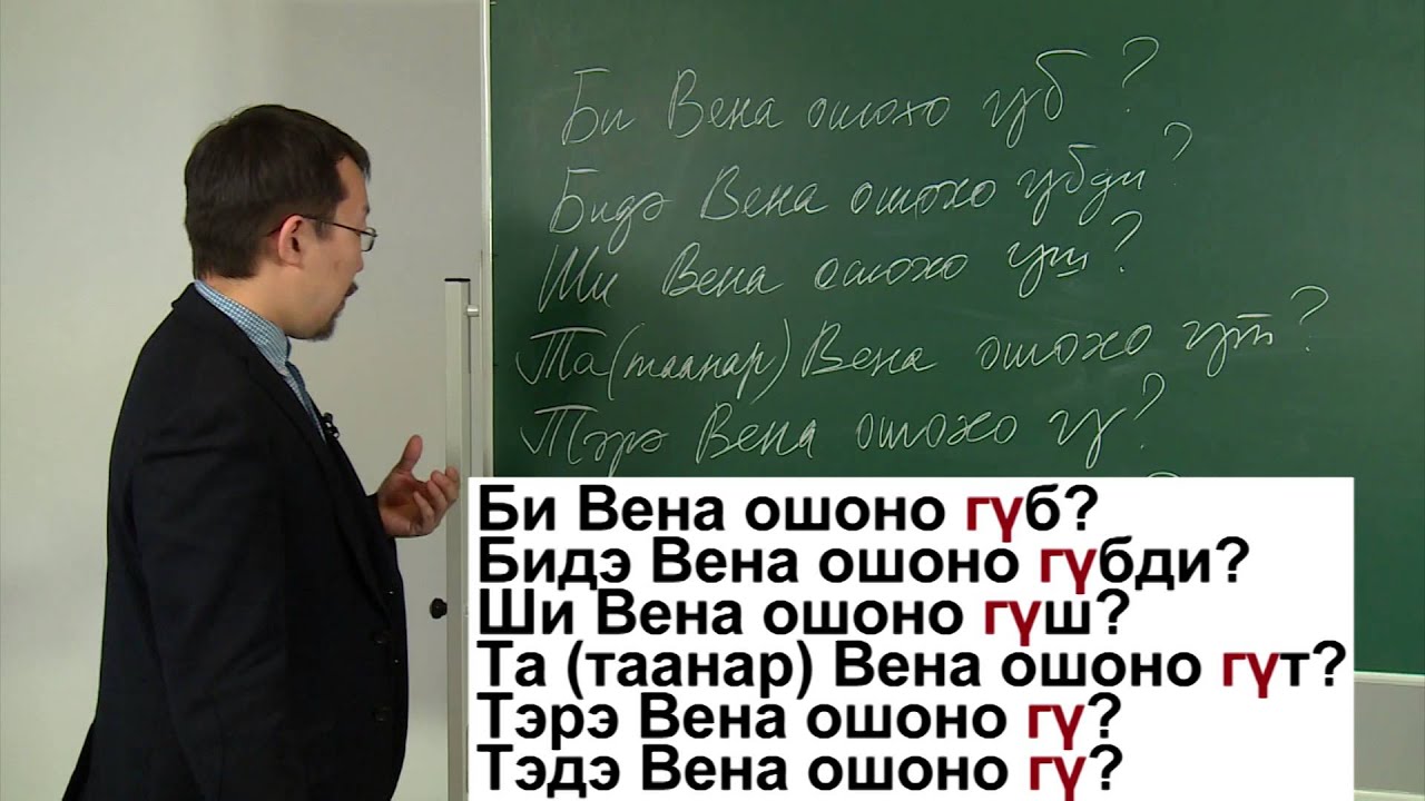 Буряадаар дуугараял. Серия 5. Отрицание и общий вопрос + ТООНТО НЮТАГ