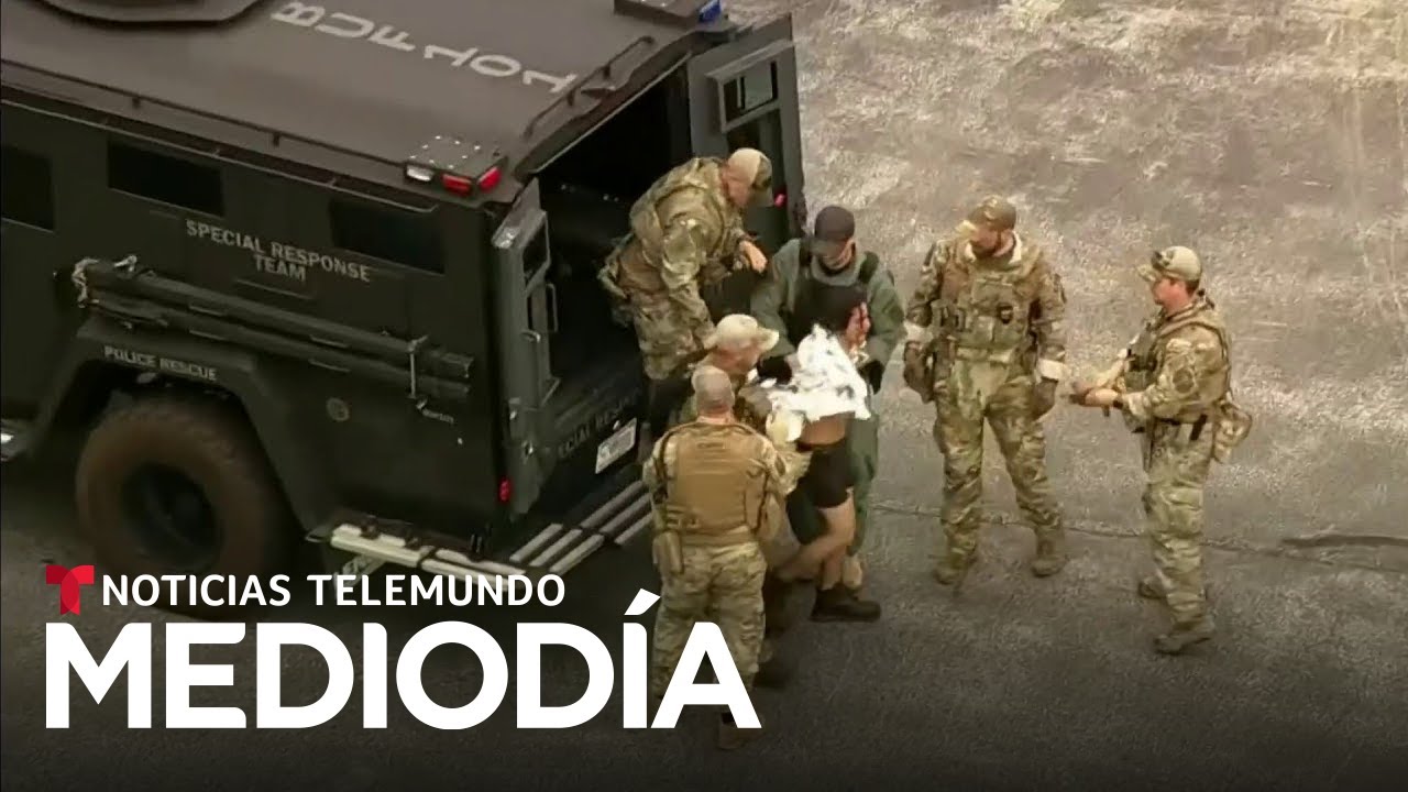 Así fue la espectacular captura del asesino fugado | Noticias Telemundo