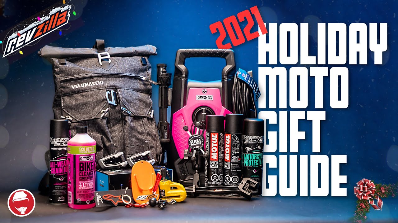 BEST Gifts for MOTORCYCLIST! | 2021 Holiday Moto Gift Guide