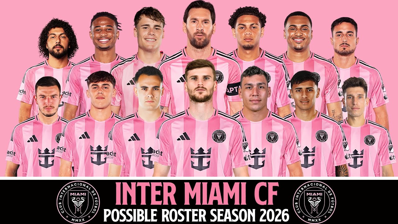 🚨 Inter Miami CF Possible​ Roster 2026 | Inter Miami  Potential Squad | Reguilón,Werner,Delgado