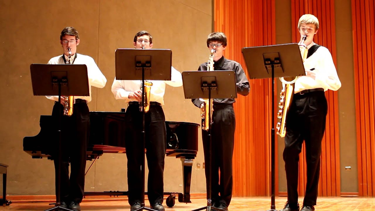 CFHS Saxophone Quartet - Irish Suite - arr Del Borgo