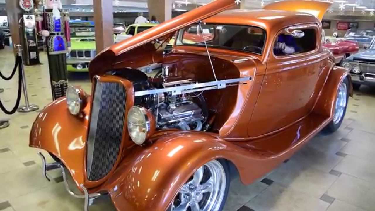Walk Around & Start 1933 Ford Coupe #C467