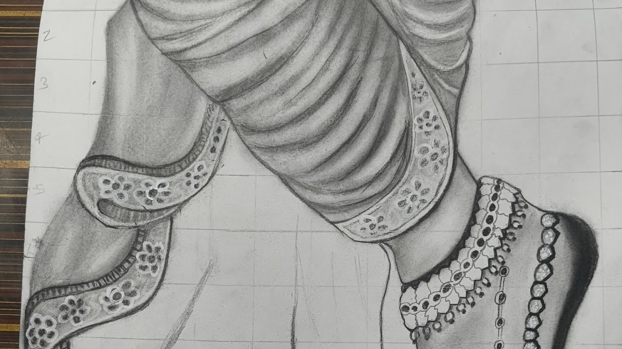 radhe Krishna ji drawing @artistAmrita97 #radhakrishna #radheradhe #art #artist #sketch #drawing 