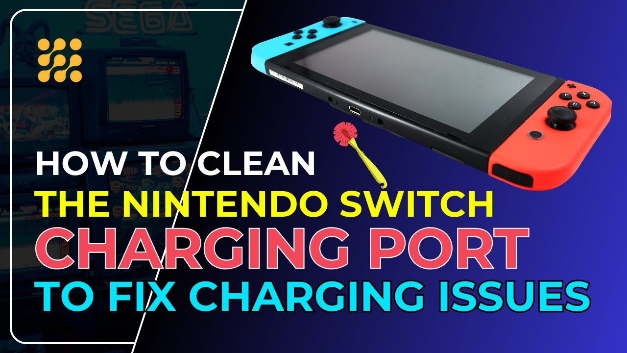 How to Clean Your Nintendo Switch Charging Port to Fix Charging Issues | Step-by-Step Guide