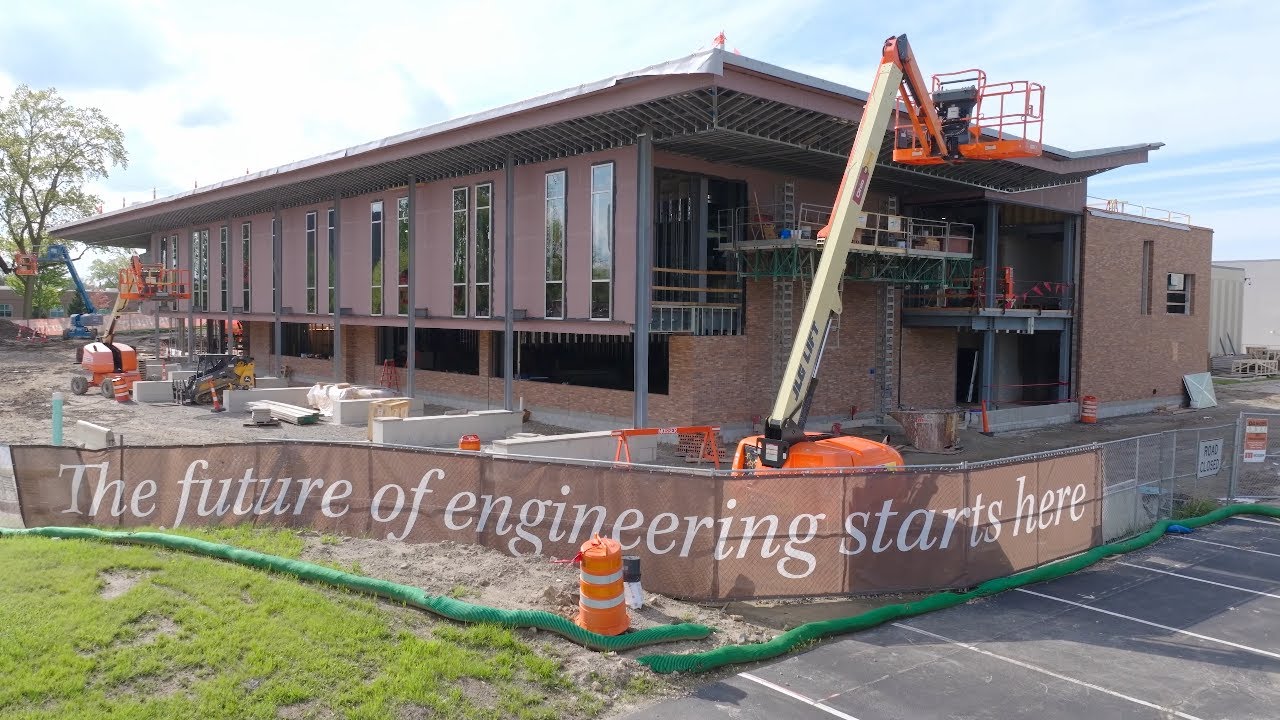 Tour the new Technology Innovation and Engineering Center as construction moves forward at BGSU