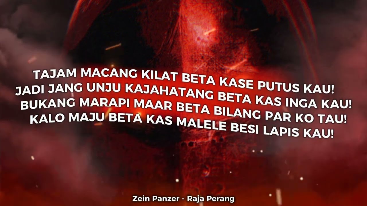 ZEIN PANZER - RAJA PERANG (Lirik Video)