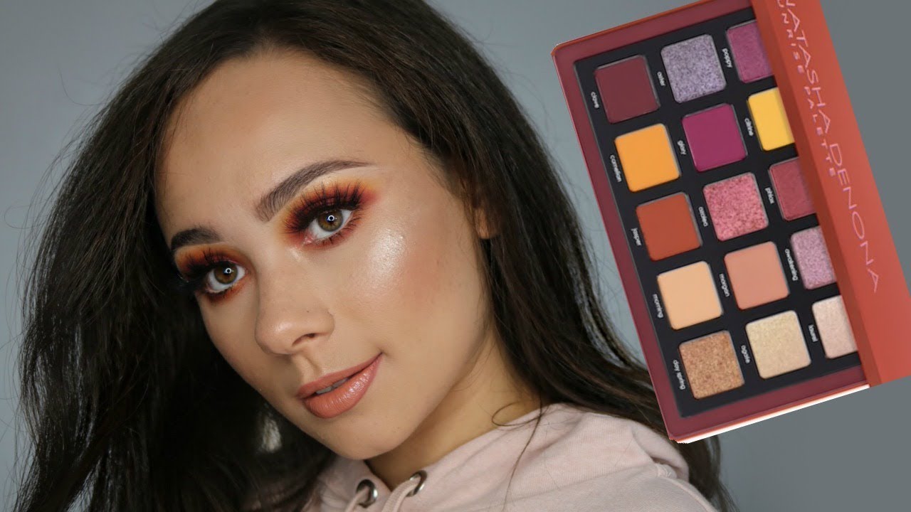 Natasha Denona Sunrise Palette Tutorial