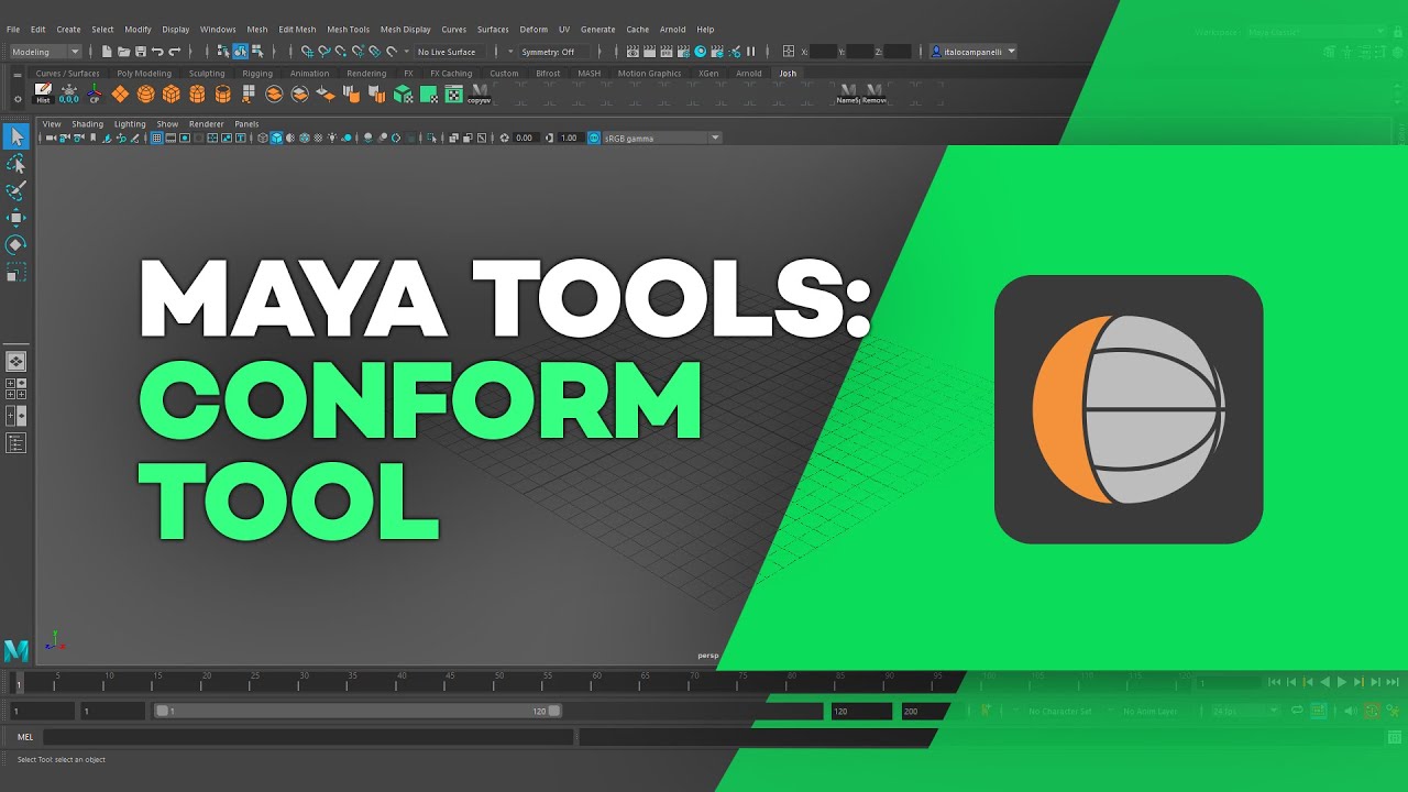 Инструмент Maya Conform