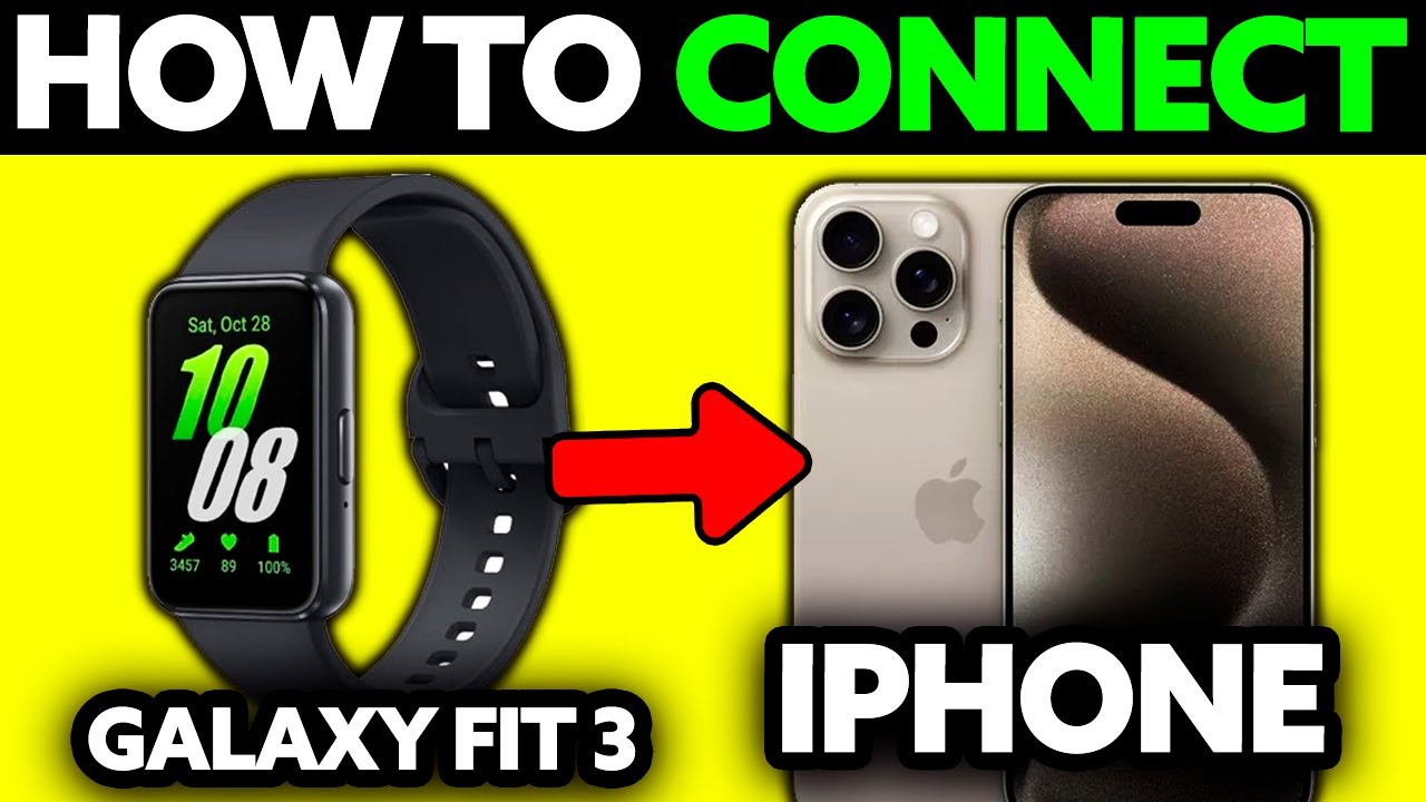 How To Connect Galaxy Fit 3 to iPhone?? (2025)
