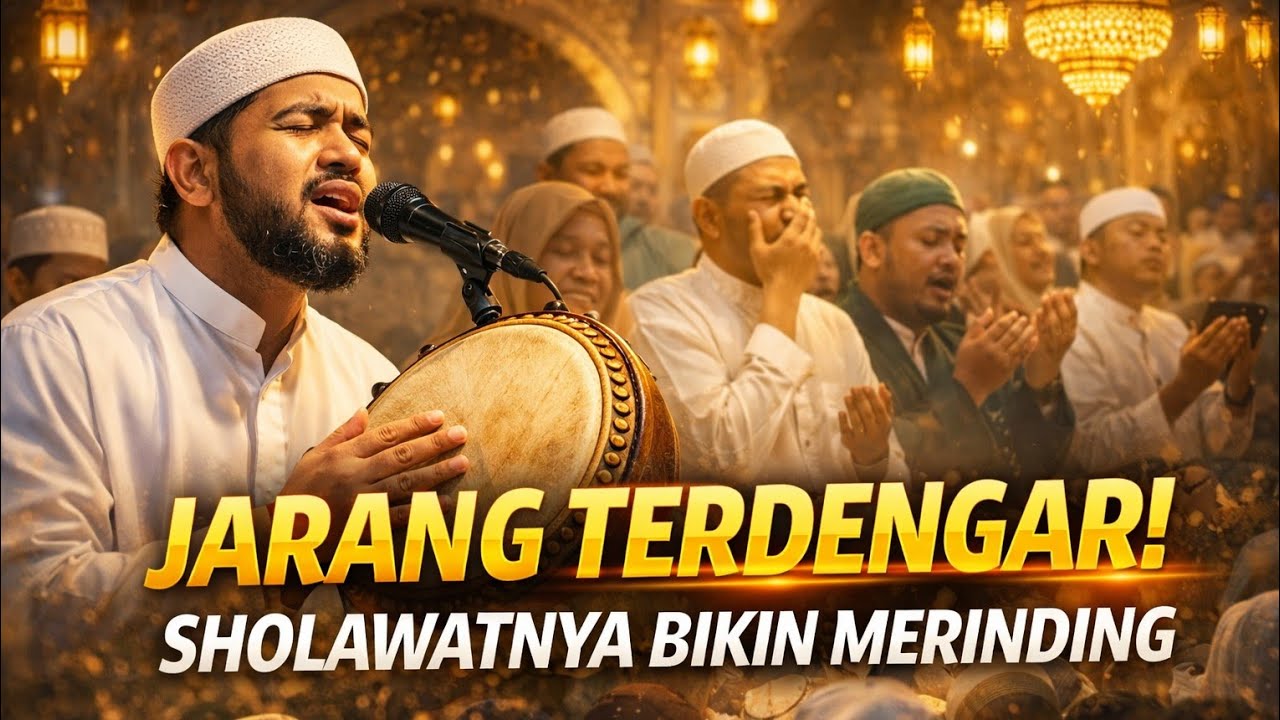 JARANG TERDENGAR! Lantunan Sholawat KH Ahmad Salimul Apip Bikin Suasana Jadi Syahdu