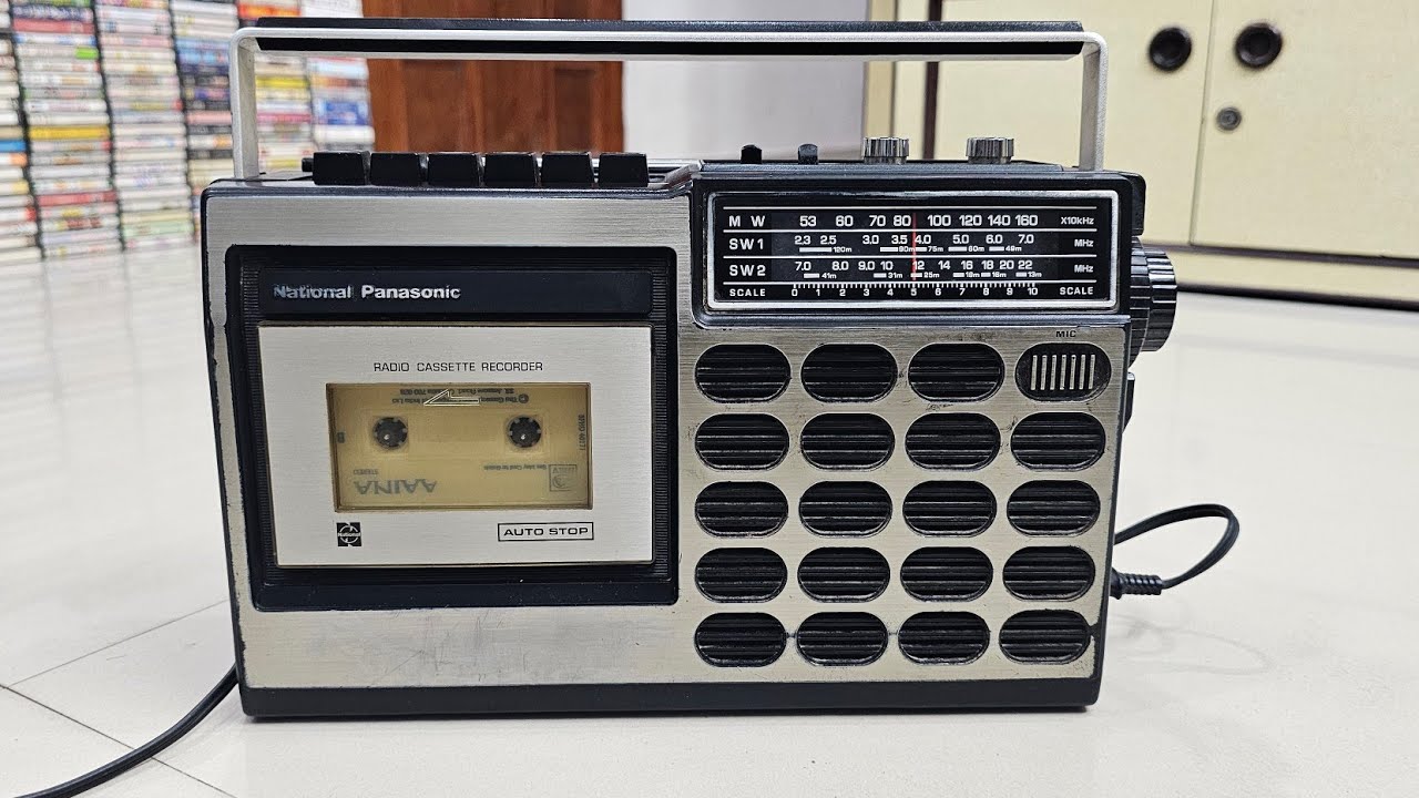 national Panasonic RQ-517DS 3BAND radio tape recorder for sale 9023321435