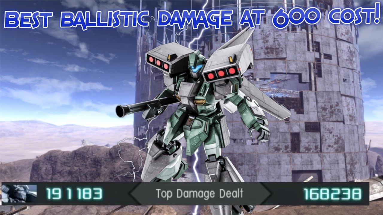 GBO2 Stark Jegan (Post-Buff): Best ballistic damage at 600 cost!