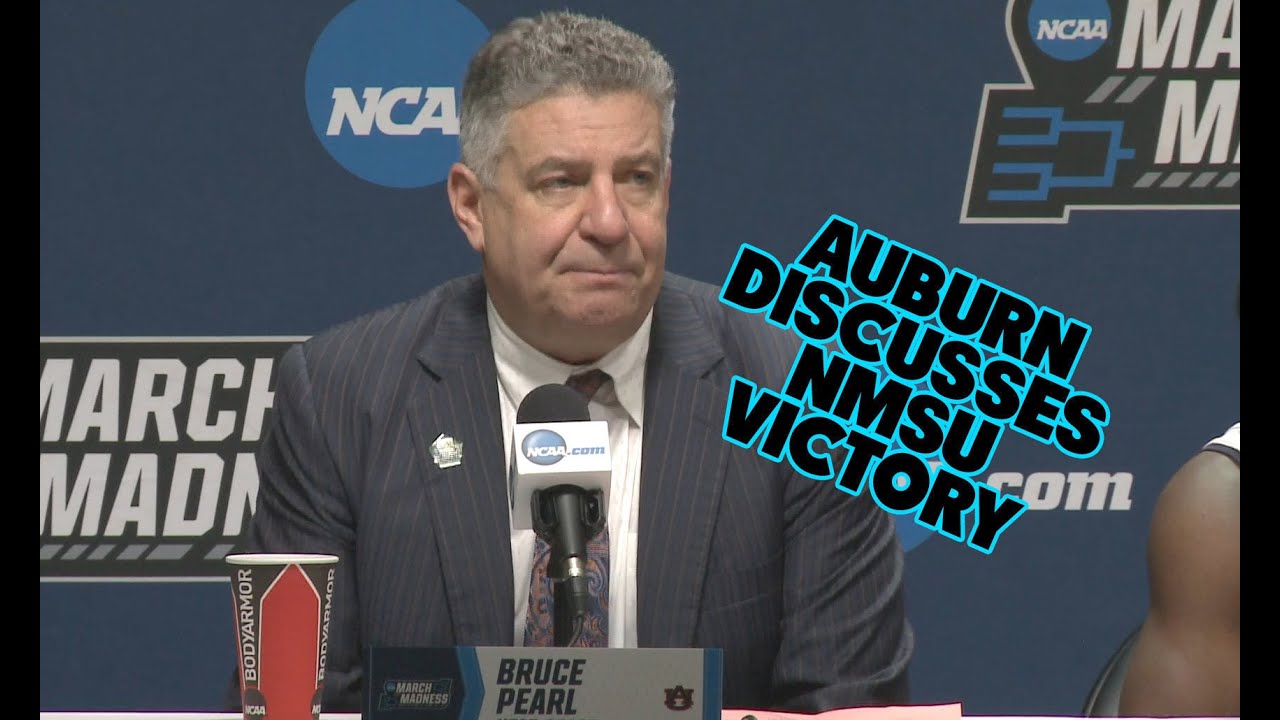 Auburn postgame after NMSU win, 3-21-19