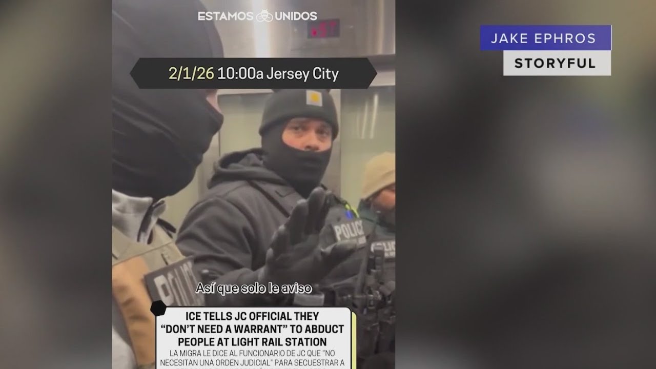 ICE officers to New Jersey city official: 'We don't need a warrant' | Morning in America