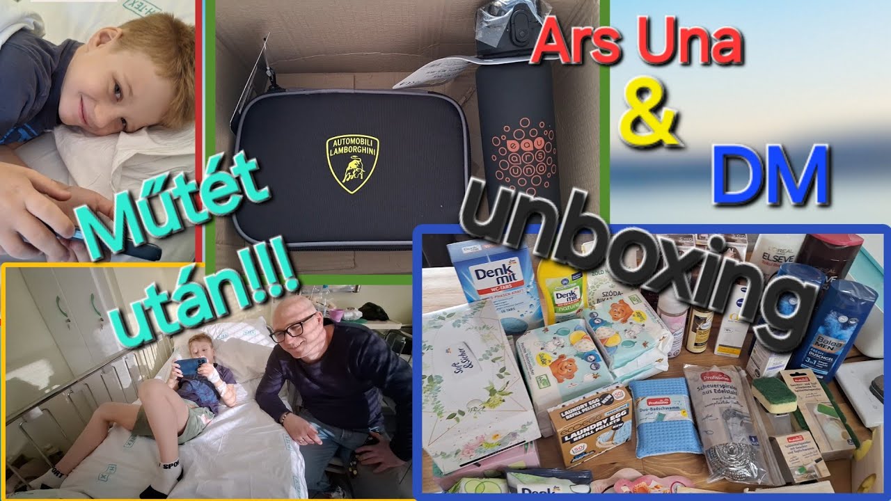 #122 Műtét előtt és műtét után / Ars Una és egy kis DM UNBOXING/ SOKSOK Duma / TavasziVlog2024
