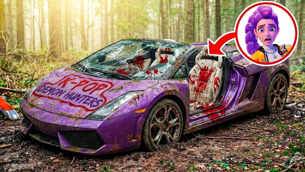 FULLY Restoration of K-Pop Demon Hunters’ Abandoned LAMBORGHINI | Restoring Rumi’s Lamborghini
