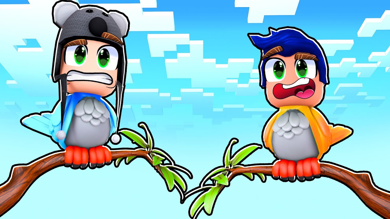 VIDA DE PASSARINHO NO ROBLOX BIRD SIMULATOR - Brancoala Games