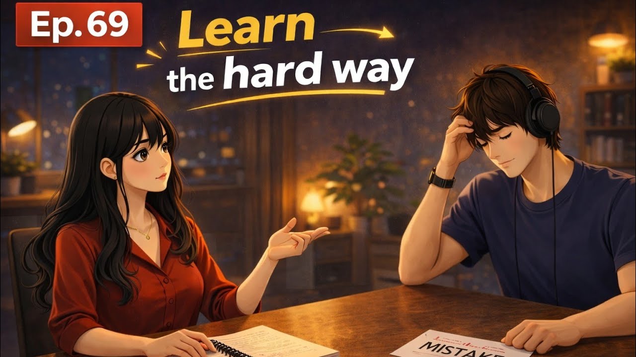 Learn the hard way / Daily English Conversation / Koala English Podcast
